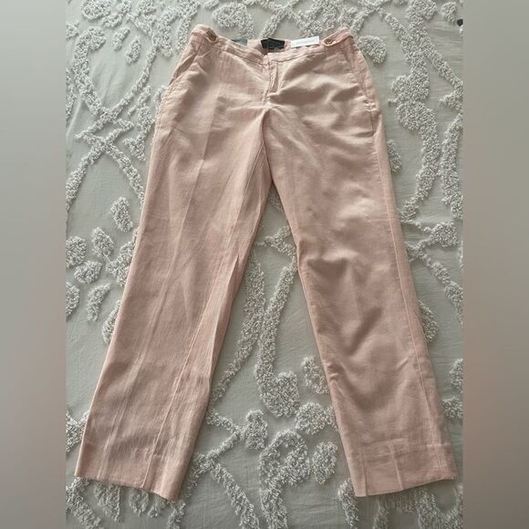 Banana Republic Avery Linen-Blend Tailored Pant - Picture 1 of 9